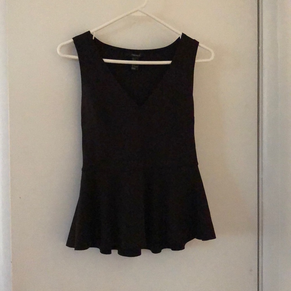 Peplum tank